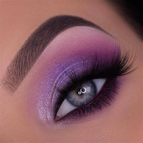Purple Smokey Eye For Hooded Eyes Tutorial