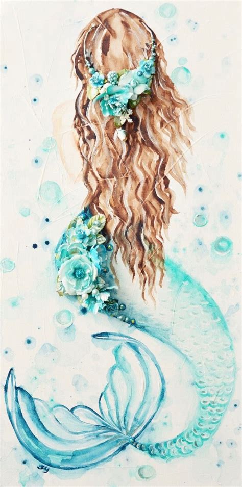 Pin By Janelle S On Hobbies Mermaid Art Mermaid Painting Mermaid Drawings