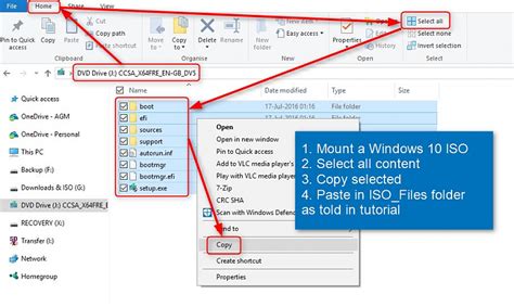 Create Windows 10 Install Disk From Multiple Folders Retschools