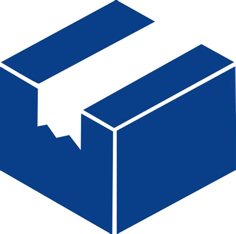 Blue Package Box Clip Art At Vector Clip Art Online