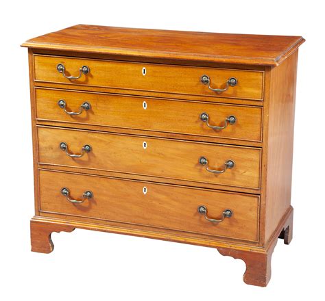 George Iii Mahogany Chest Of Drawers Doyle Auction House