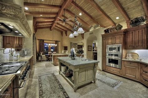 For example, if you are going for a beachy decor, try a. 24 Kitchens with Jaw Dropping Cathedral Ceilings - Page 3 of 5