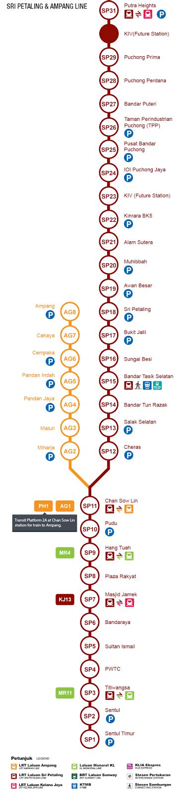 (prasarana) dalam satu kenyataan berkata. Peta Laluan LRT/ Monorel Terkini Dan Senarai Stesen ...
