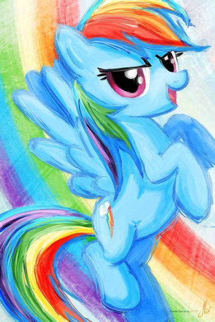 5d Diamond Painting My Little Pony Rainbow Dash Water Color Kit