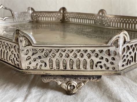 Silver Antique Tray Tray