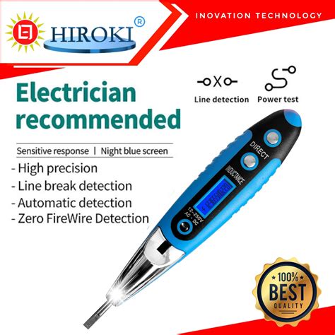 Jual Smart Intelligent Test Pen Line Lcd Detection Hiroki Tespen