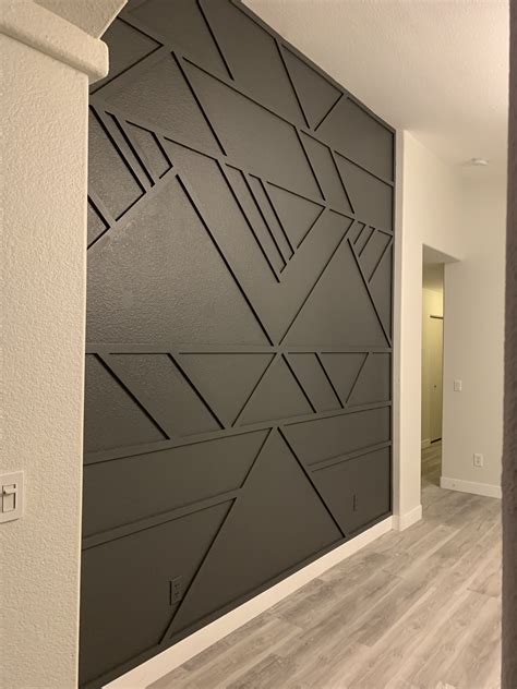 Accent wall | Accent walls in living room, Dark accent ...