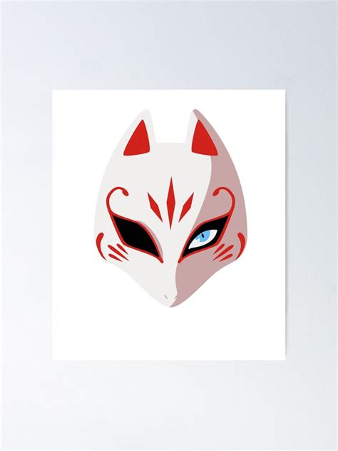 Persona 5 Fox Yusuke Mask Poster For Sale By Player1down Redbubble