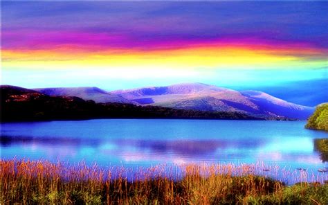 Rainbow Sky Wallpapers Top Free Rainbow Sky Backgrounds