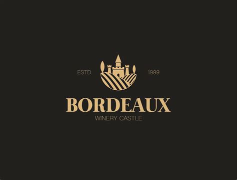 Wine Bordeaux Logo Concept By Rodica Ursan On Dribbble