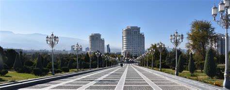 Ashgabat Independence Park Euroasia Travels