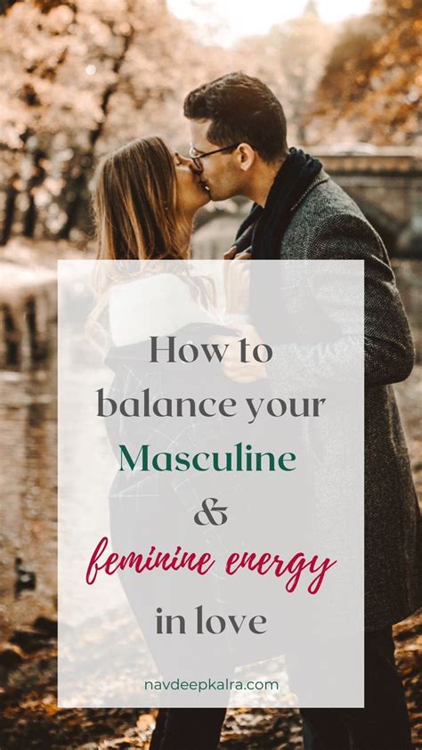 Balancing Your Inner Masculine And Feminine In Love 🌸 In 2022 Masculine Energy Relationship