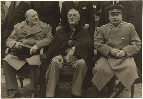 Churchill Roosevelt And Stalin At Yalta Smithsonian American Womens