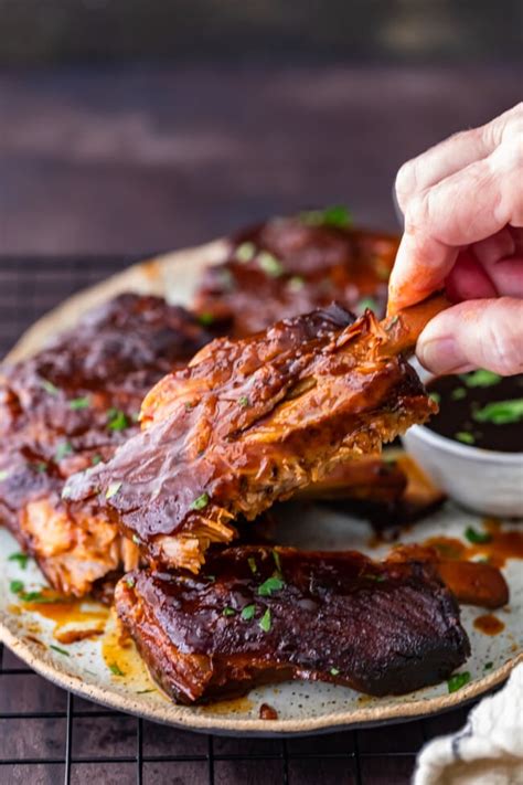 Crock Pot Ribs Slow Cooker Bbq Ribs Recipe How To Video