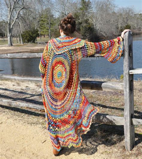 bohemian hippie sweater crochet pattern rock a little stevie nicks style bohemain digital pdf
