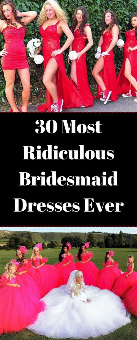 30 Most Ridiculous Bridesmaid Dresses Ever Dresses Bridesmaid