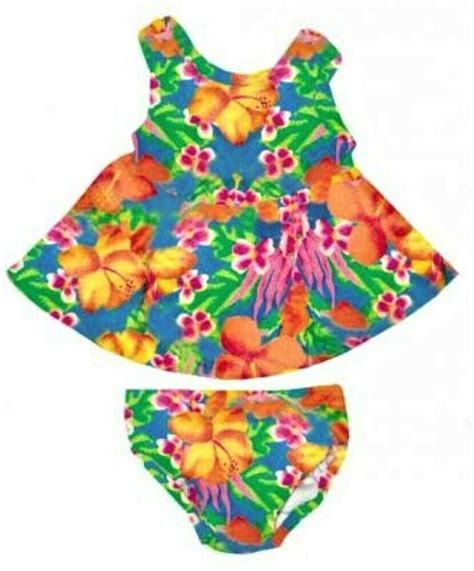 My Pool Pal Baby Girls Swim Dress Swimsuit With Built In Swim Diaper