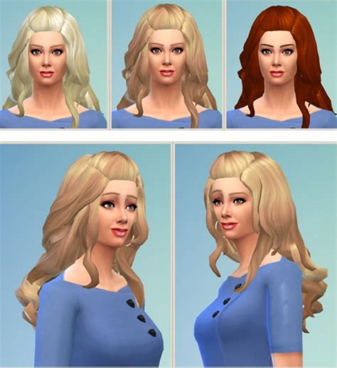 Birksches Sims Blog Teenlove Hair Sims 4 Hairs