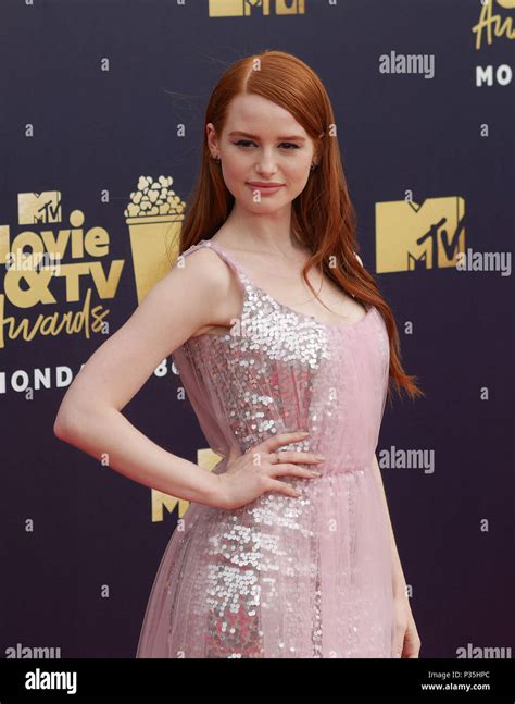 Madelaine Petsch Attending The MTV Movie And TV Awards Held At The Barker Hangar In Los