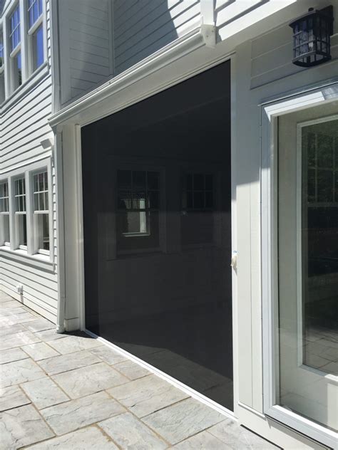 Vistaview Manual Retractable Screens For Large Openings