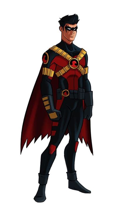 Red Robin Dcnu By Benjaminjuan On Deviantart Tim Drake Red Robin Tim