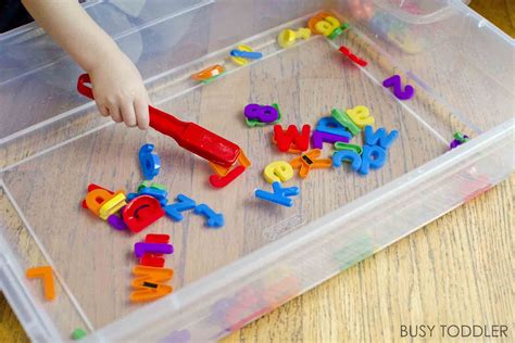 Magnetic Alphabet Fishing Busy Toddler