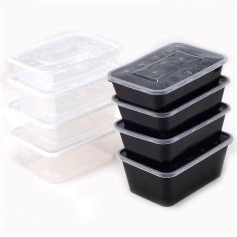 Disposable Lunch Box Rectangular 1800ml Box Safe Duck Thickened Lunch