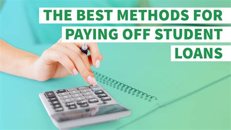 Can i pay my student loan with a credit card. 15 Ways to Pay Off Student Loans | GOBankingRates