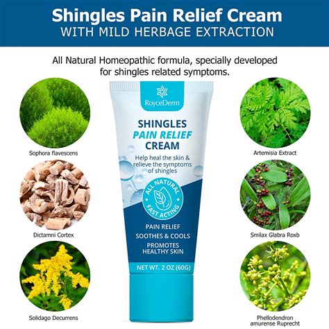 Shingles Treatment Anti Itch Cream Extra Strength Shingles Pain Relief