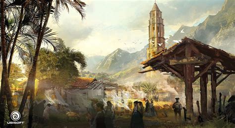 Assassins Creed Iv Black Flag Concept Art By Donglu Yu Concept Art World