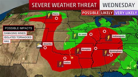 Flooding Rain And Scattered Severe Storms Expected From Plains To Ohio