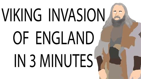 Viking Invasion Of England 3 Minute History Youtube