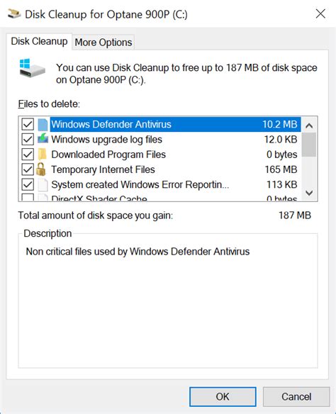 Windows Disk Cleanup Glenn Berry