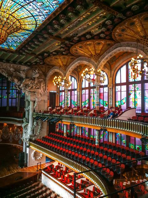 Palau De La Musica Catalana Offering The Public A Double Experience