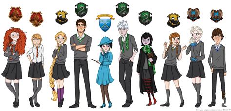 Houses Of Hogwarts Disney Hogwarts Harry Potter Disney Disney