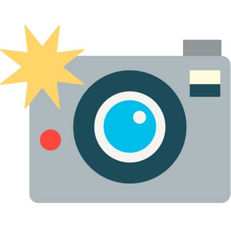 Est un convertisseur photo qui vous permet de transformer des photos et des images en d'autres extensions: 📸 Camera With Flash Emoji