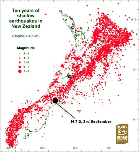 Tectonics Of The M7 Earthquake Near Christchurch New Zealand Highly