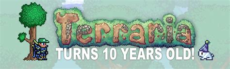 2021 Terraria Is Turning 10 Years Old Join The Celebration