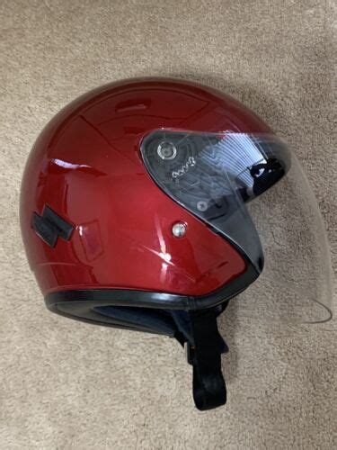 Bilt Motorcycle Route Open Face Helmet With Plastic Face Shieldのebay公認