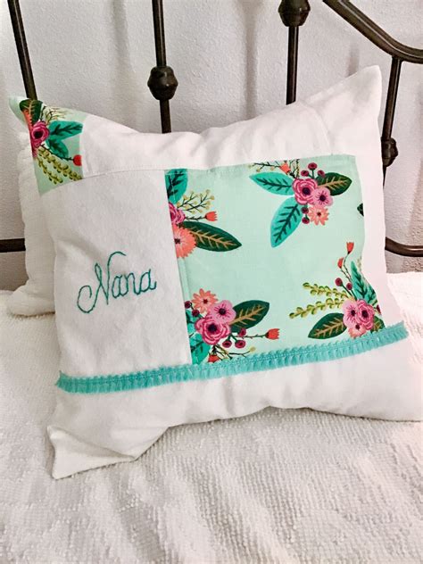 Mothers Day T Pillow Cover “ Nana “ Personalized T Throw Pillows