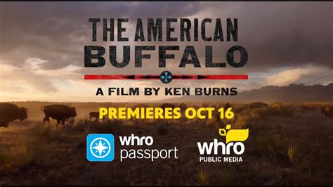 American Buffalo Premieres Oct On WHRO Passport YouTube
