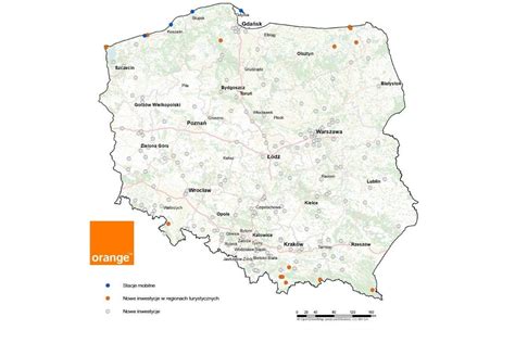 Orange Poland Strengthens Network In Tourist Destinations For Holidays