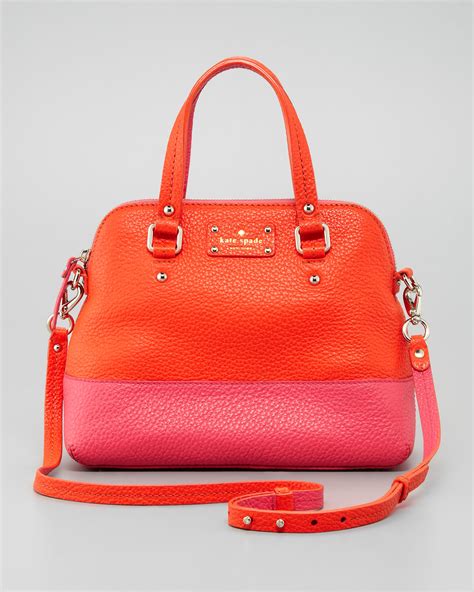 kate spade orange handbag