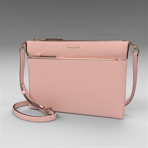 Women Handbag Kate Spade Polly Crossbody 3d Model 3d Model 3d Model 10