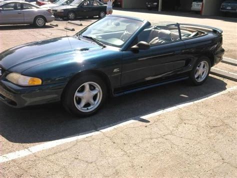 95 Mustang Gt 50 Convertible 5 Speed Stick Great Car For Summer Time