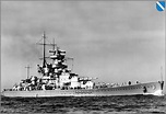 Asisbiz Kriegsmarine KMS Scharnhorst class battlecruisers battleship ...