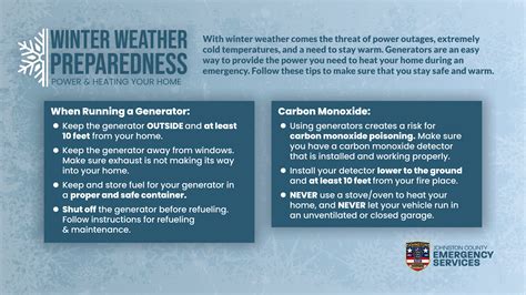Winter Weather Preparedness Power And Heating Your Home Em Division