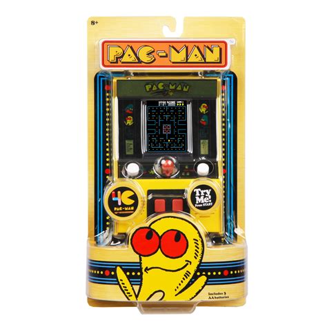 Arcade Classics Pac Man Color Lcd Retro Mini Arcade Game Basicfun