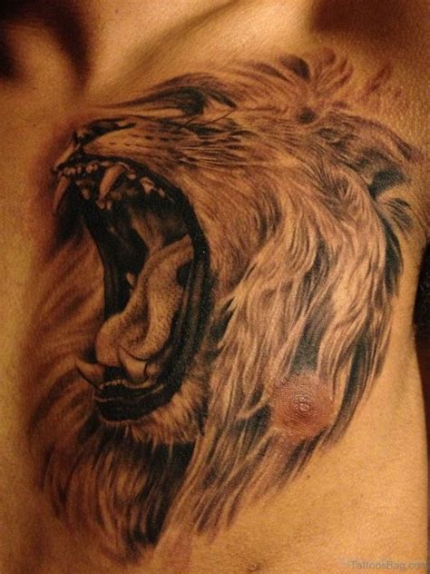 85 Good Looking Lion Tattoos For Chest