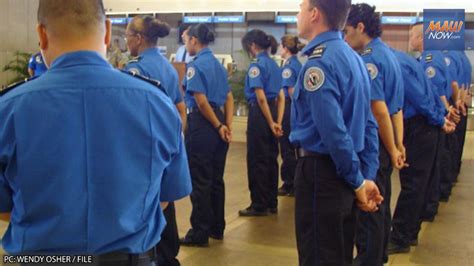 Tsa Hiring Security Screening Officers To Work At Kahului Airport